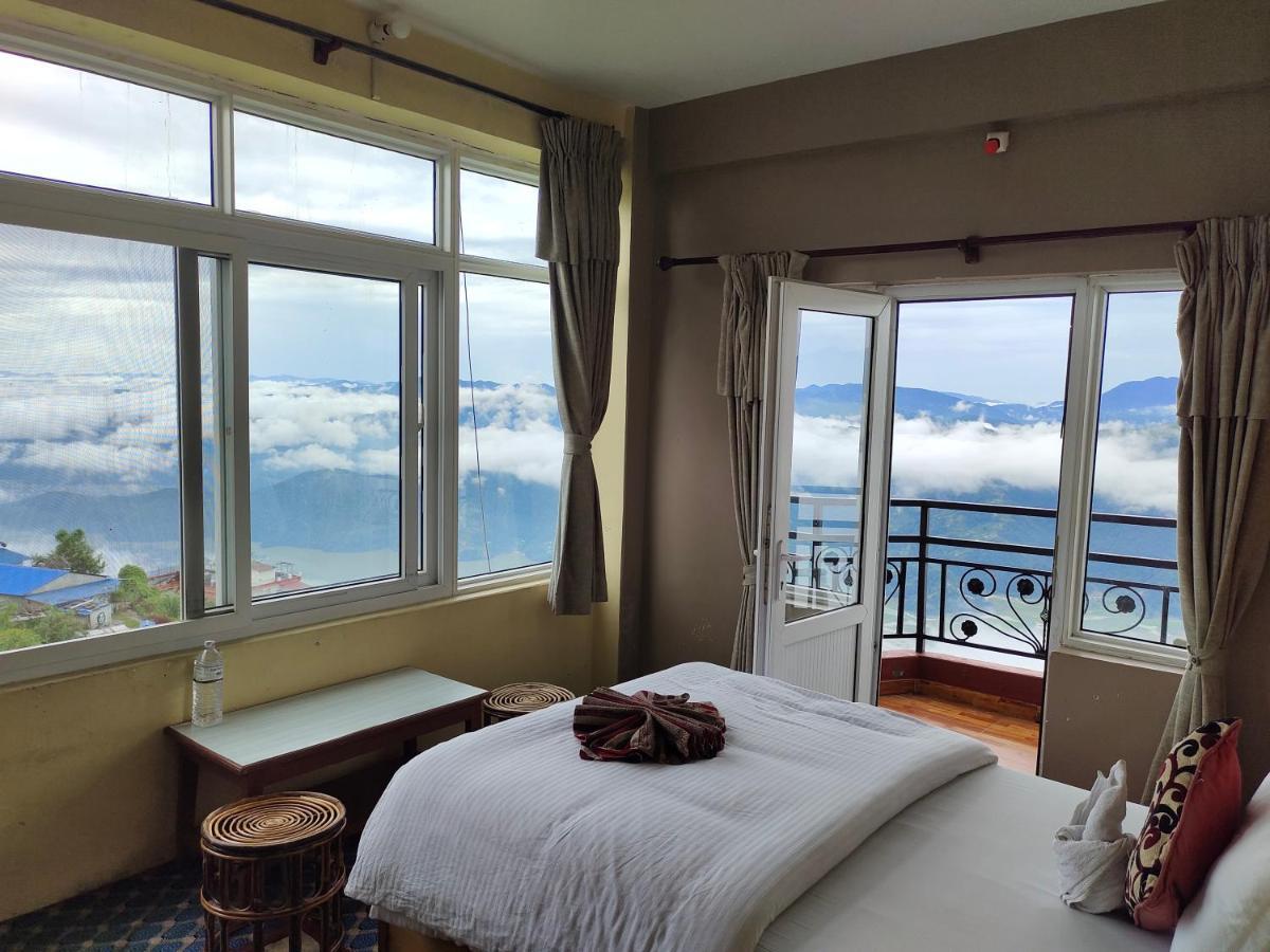 Hotel High Ground Inn Sarangkot Pokhara Exterior photo